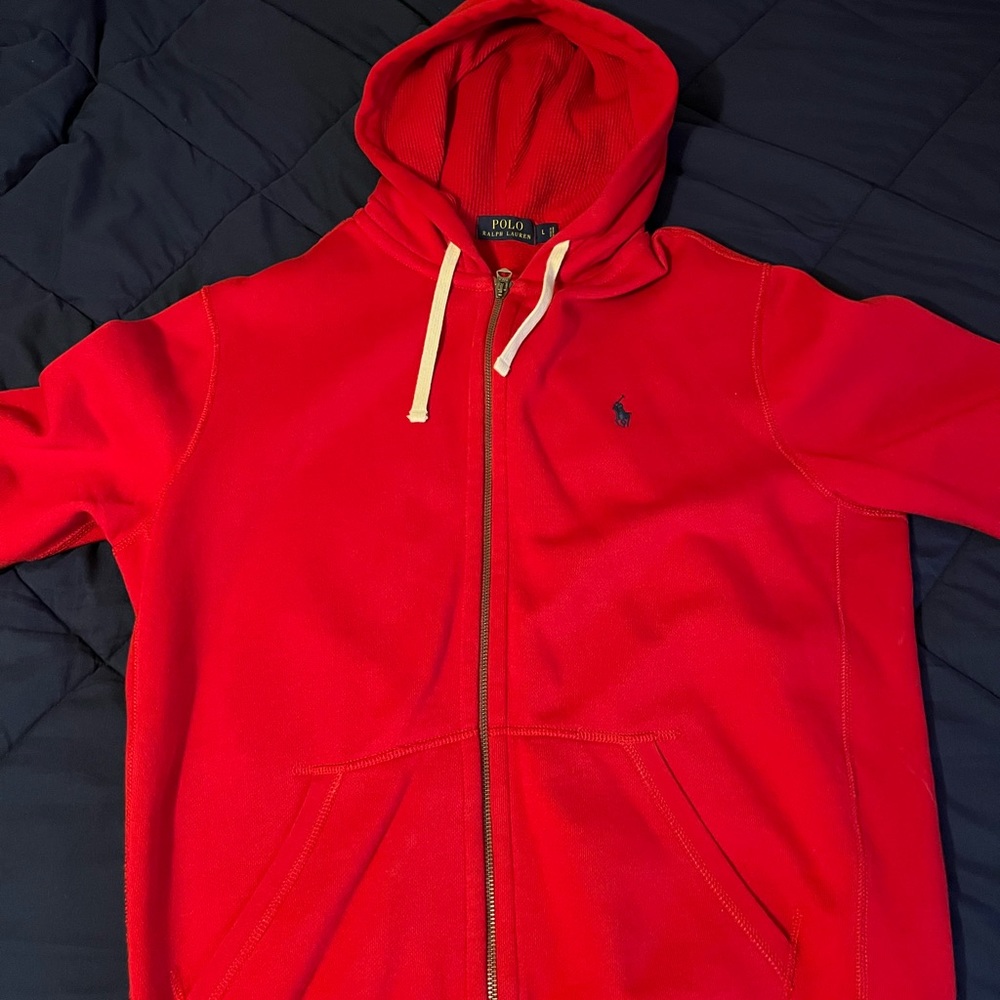 Men polo hoodie